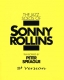 Sonny Rollins Solos Book Bb Version